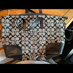 Coach large shoulder bag